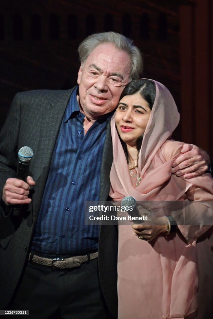Andrew Lloyd Webber's "Cinderella" Hosts Gala Performance In Support Of The Malala Fund