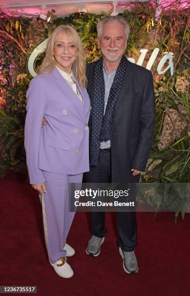Sharon Maughan and Trevor Eve attend a special gala performance of Andrew Lloyd Webber's "Cinderella" in support of The Malala Fund at Gillian Lynne...