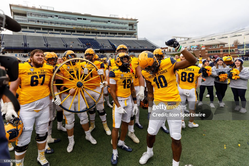 COLLEGE FOOTBALL: NOV 20 Kent State at Akron