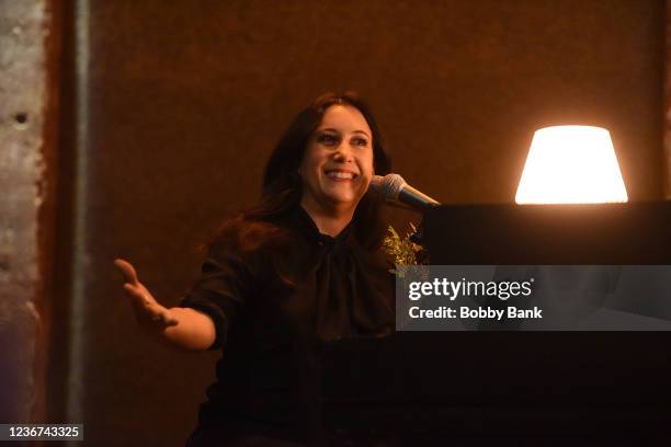 Vanessa Carlton performs at City Winery on November 22, 2021 in New York City.