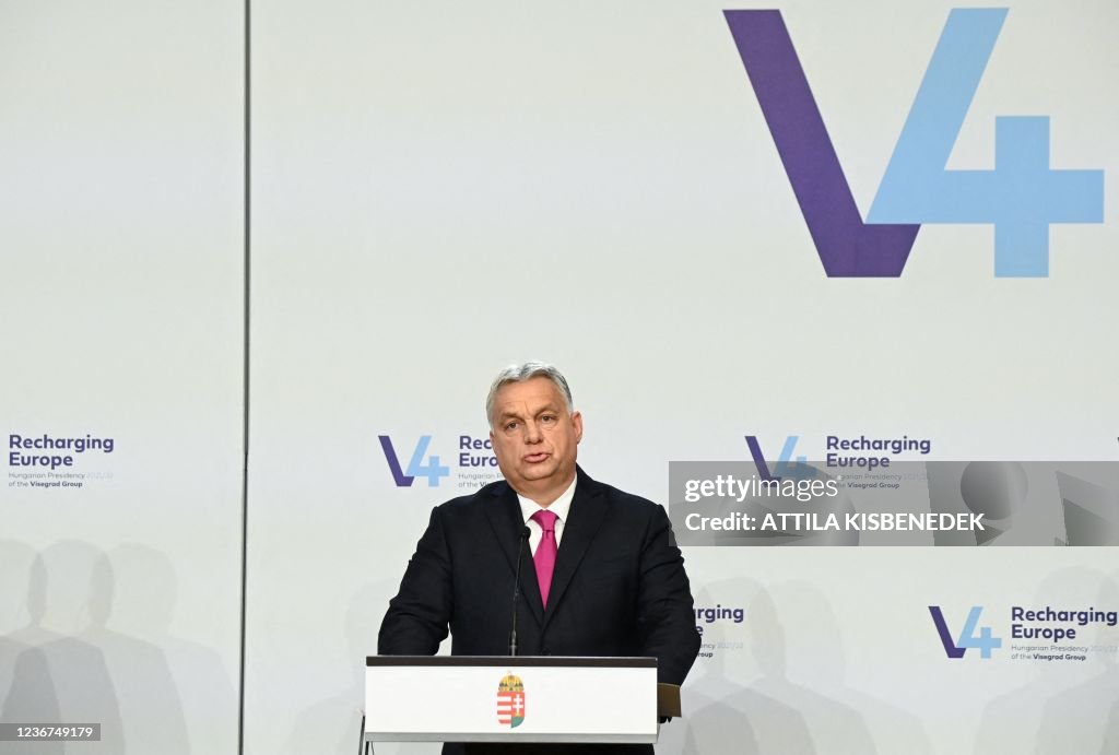 HUNGARY-EU-POLITICS-V4-PRIME MINISTERS-POLAND-BELARUS-MIGRATION