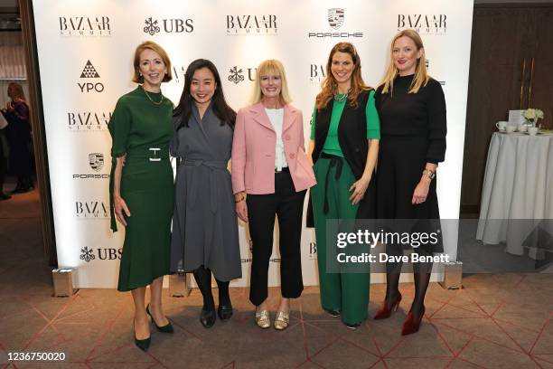 Dame Helena Morrissey, Fashion designer Edeline Lee, My Wardrobe HQ Chairwoman Jane Shepherdson, Style consultant Anna Berkeley and Founder & CEO of...