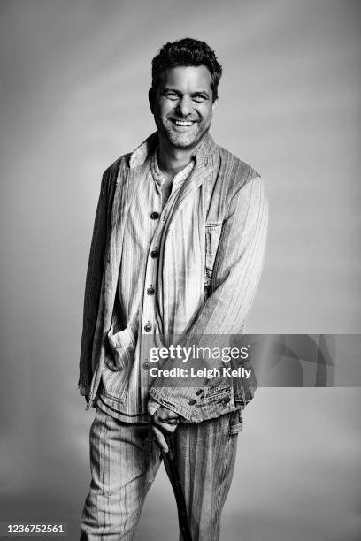 Actor Joshua Jackson is photographed for JON Magazine on August 20, 2021 in Los Angeles, California.