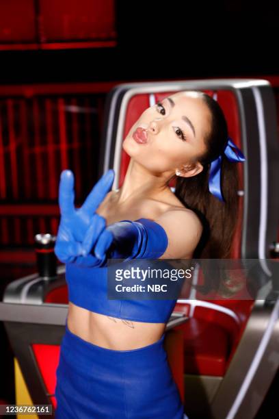 Live Top 11 Eliminations Episode 2116B -- Pictured: Ariana Grande --