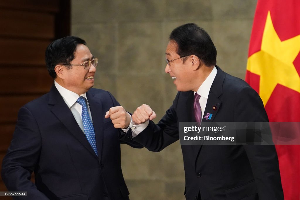 Vietnam's Prime Minister Pham Minh Chinh Visits Japan's Prime Minister Fumio Kishida