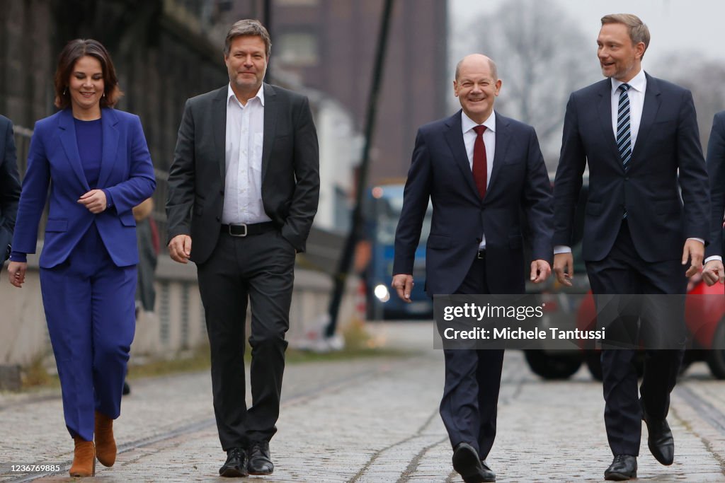 SPD, Greens And FDP Present Coalition Agreement, Pave Way For New Government