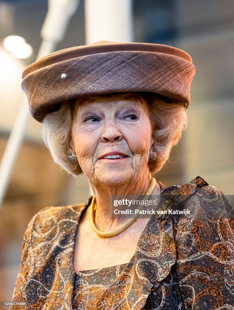 Princess Beatrix Of The Netherlands Attends Jantje Beton Award Ceremony In Culemborg