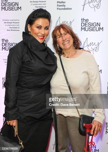 Jessie Wallace and Janis Winehouse attend a private view of "Amy: Beyond The Stage", a new exhibition celebrating the life of Amy Winehouse, at the...