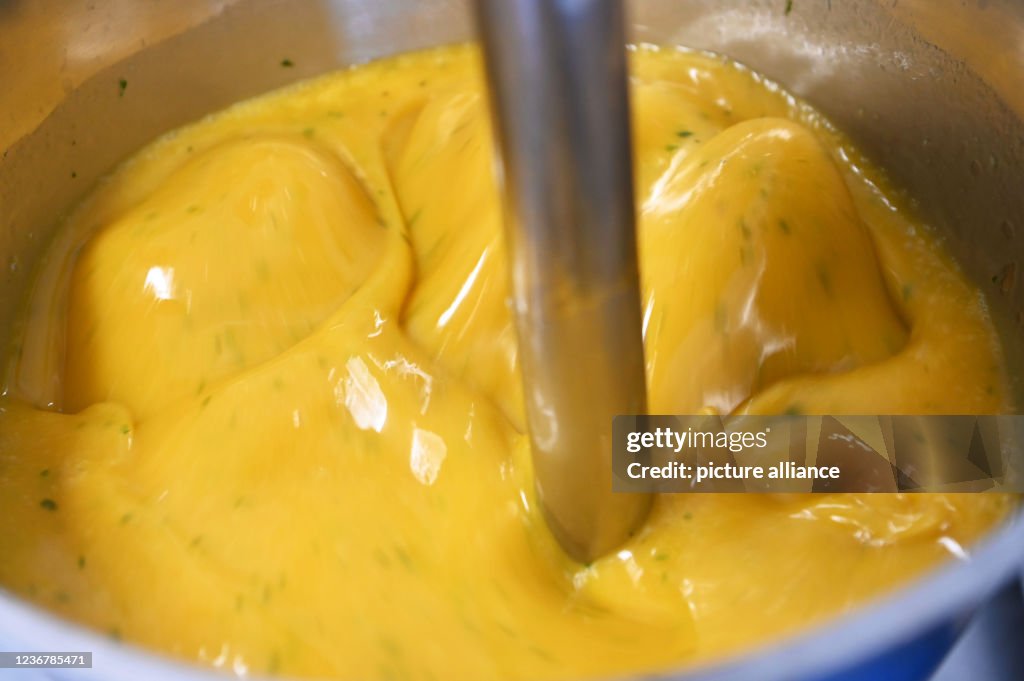 Avocado Physalis Sorbet Ice Cream for World Cup