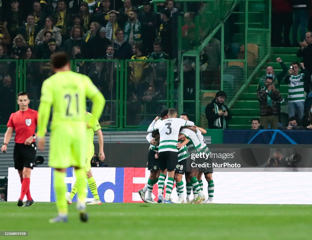 Sporting CP v Borussia Dortmund: Group C - UEFA Champions League