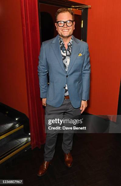 Alan Carr attends Fat Tony and Kyle De'Volle's birthday at The Windmill Soho on November 25, 2021 in London, England.