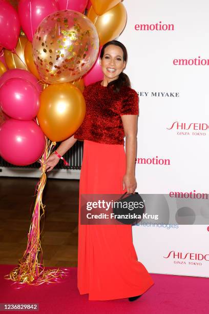 Nandini Mitra during the Emotion Award 2021 on November 26, 2021 at Curio Haus in Hamburg, Germany.