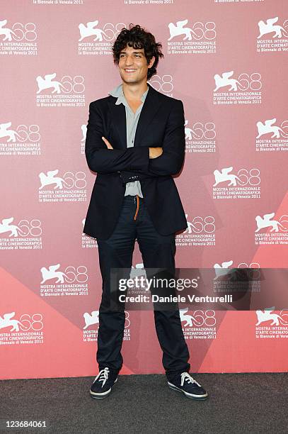 Actor Louis Garre attends the "Un ete brulant" Photocall during the 68th Venice International Film Festival at Palazzo del Casino on September 2,...