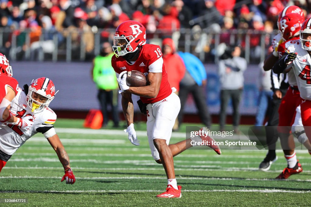 COLLEGE FOOTBALL: NOV 27 Maryland at Rutgers