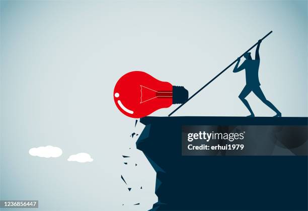 pushing - threat intelligence stock illustrations