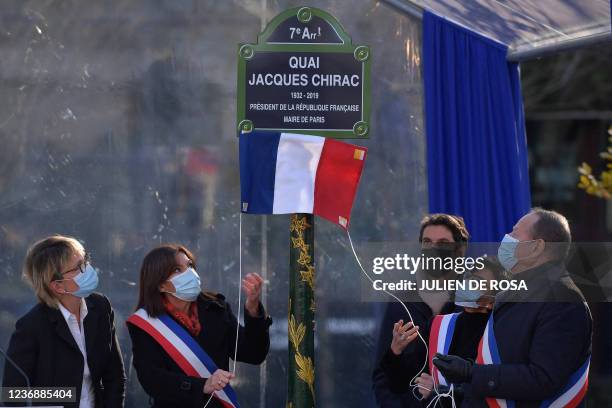 Daughter of former French president, Claude Chirac, Paris' mayor and French Socialist Party candidate for the April 2022 presidential election Anne...