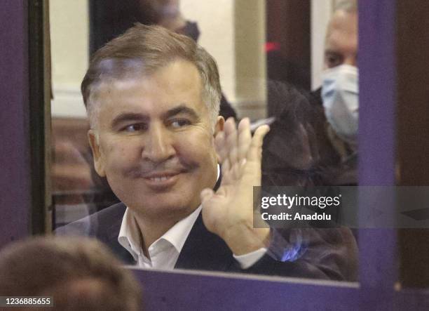 Former Georgian President Mikheil Saakashvili, who has been under detention since Oct. 1, and ended his 50-day prison hunger strike on Saturday,...