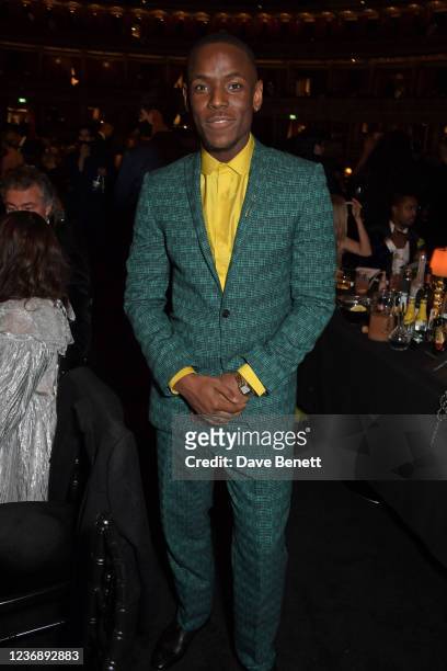 Micheal Ward attends a cocktail reception ahead of The Fashion Awards 2021 at Royal Albert Hall on November 29, 2021 in London, England.