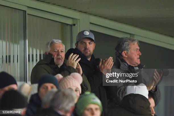 Potential buyer of Derby County, Chris Kirchner during the Sky Bet Championship match between Derby County and Queens Park Rangers at the Pride Park,...