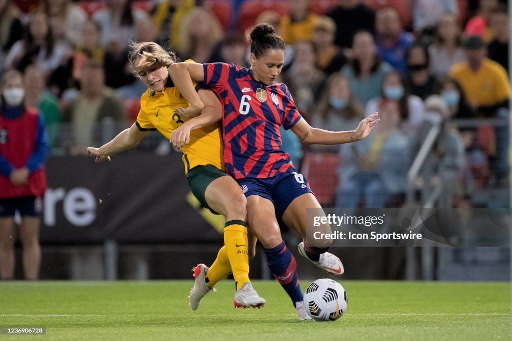 SOCCER: NOV 30 Women's - Australia v USA