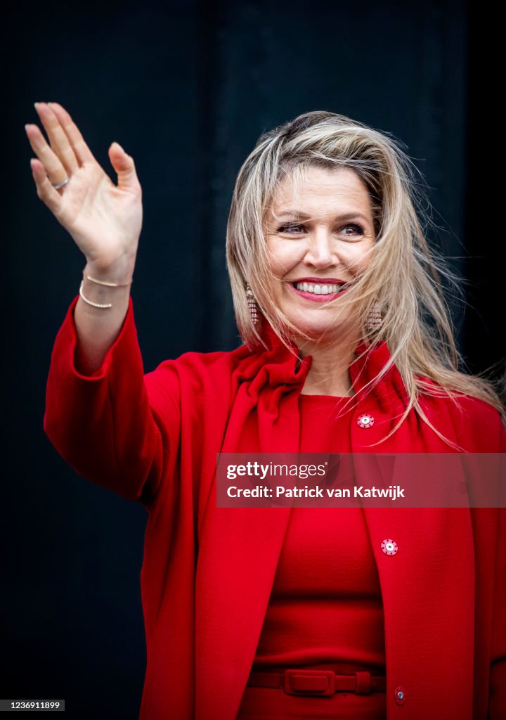 Queen Maxima Of The Netherlands Opens Pieter Teyler House In Teyler Museum Haarlem
