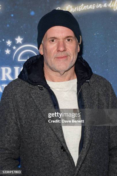 Chris Moyles attends the VIP launch of Christmas At Kenwood, a new light trail and attraction, at Kenwood House on November 30, 2021 in London,...