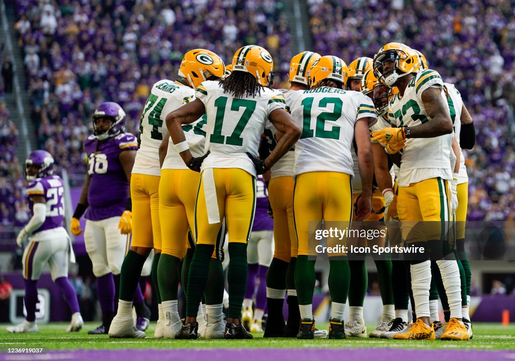 NFL: NOV 21 Packers at Vikings