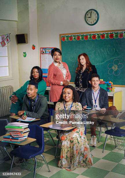 S "Abbott Elementary" stars Tyler James Williams as Gregory, Janelle James as Ava, Quinta Brunson as Janine, Sheryl Lee Ralph as Barbara, Chris...