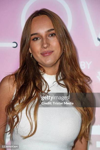 Nona Kanal attends the GLOW By DM Live at Vollgutlager on December 2, 2021 in Berlin, Germany.