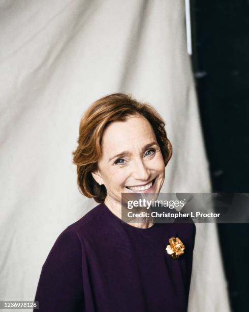 Actor Kristin Scott Thomas is photographed for the Los Angeles Times on February 25, 2020 in London, England.