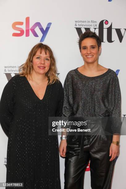 Kerry Godliman and Jen Brister attend the 30th Women in Film & Television Awards on December 3, 2021 in London, England.