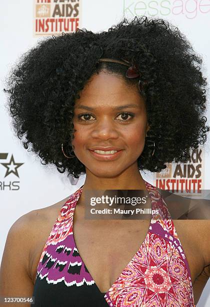 Actress Kimberly Elise arrives at the 2011 End Of Summer Celebration Benefiting Black AIDS Institute on September 3, 2011 in Los Angeles, California.