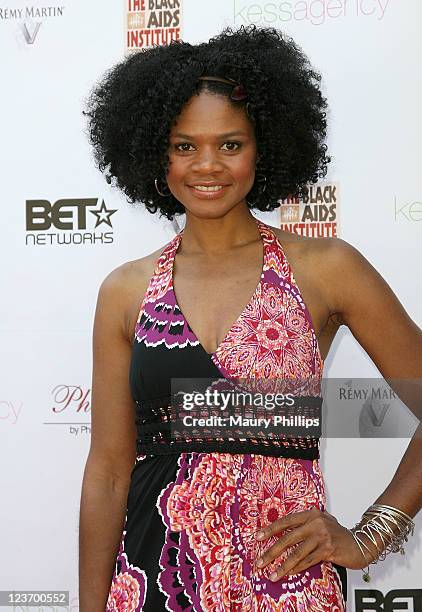 Actress Kimberly Elise arrives at the 2011 End Of Summer Celebration Benefiting Black AIDS Institute on September 3, 2011 in Los Angeles, California.