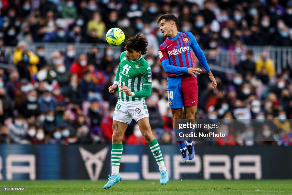 FC Barcelona V Real Betis Balompie - La Liga Santander