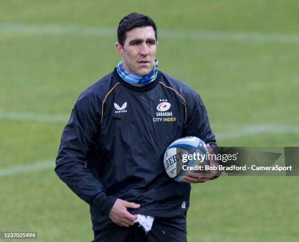 Saracens' Assistant Coach Kelly Brown during the Gallagher Premiership Rugby match between Exeter Chiefs and Saracens at Sandy Park on December 4,...