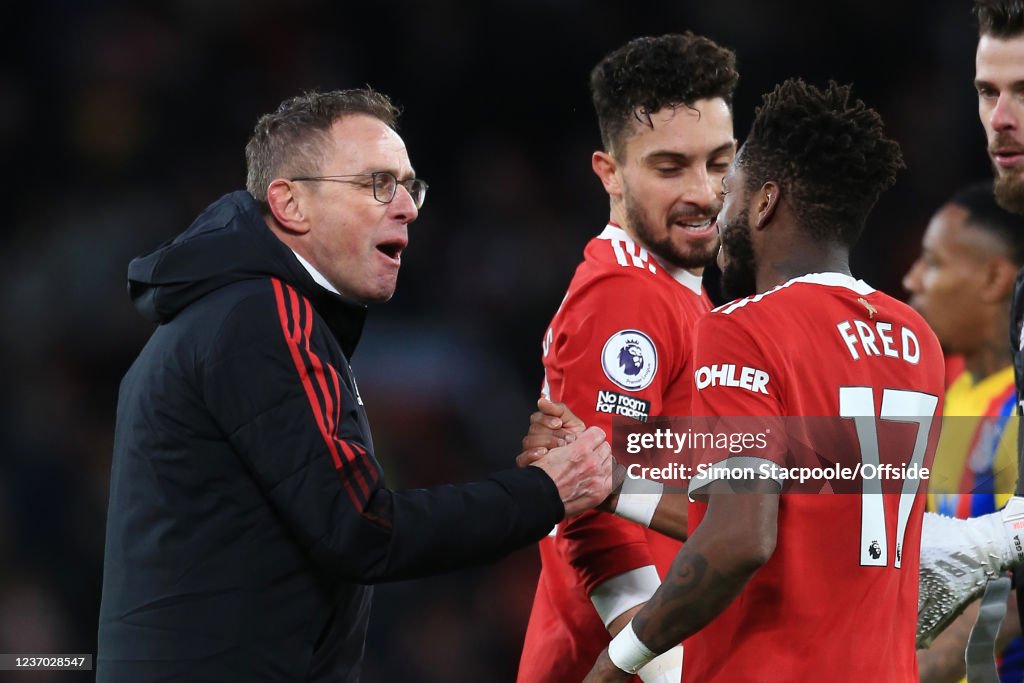 Manchester United v Crystal Palace - Premier League