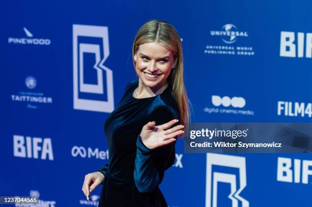 Alice Eve attends the 24th British Independent Film Awards ceremony at the Old Billingsgate on December 05, 2021 in London, England.