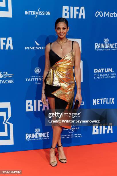 Alesha Dixon attends the 24th British Independent Film Awards ceremony at the Old Billingsgate on December 05, 2021 in London, England.