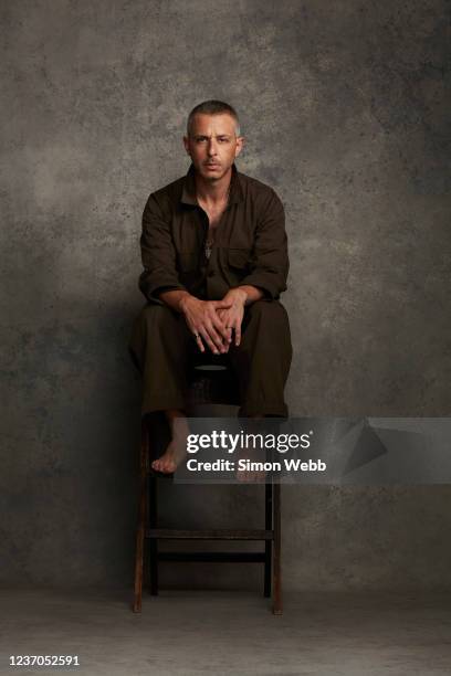 Actor Jeremy Strong is photographed for the Guardian on August 11, 2021 in London, England.