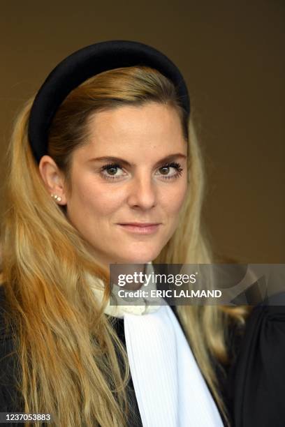 Lawyer Victoria Roddi representing the civil parties pictured during the jury constitution for the assizes trial of Marc Castermans, before the...