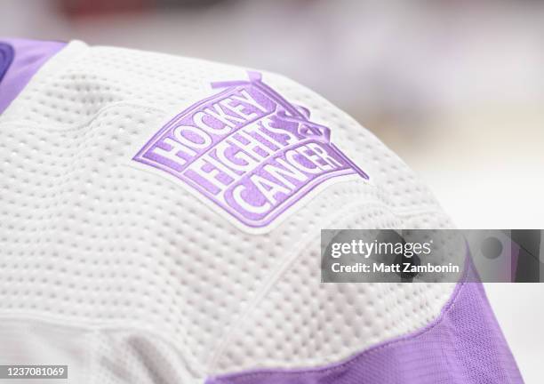 Philadelphia Flyers Adidas 2018 Hockey Fights Cancer Custom
