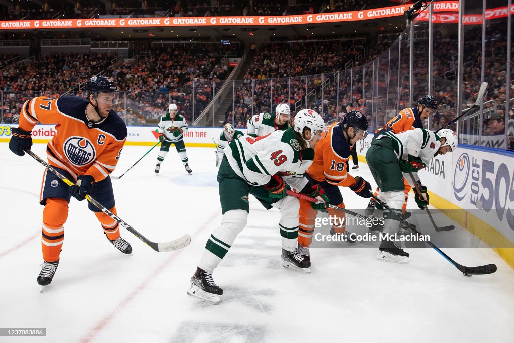Minnesota Wild v Edmonton Oilers