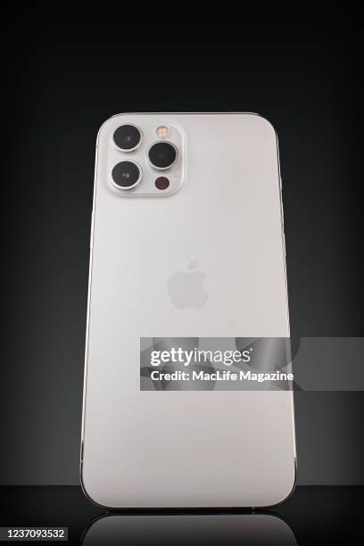 An Apple iPhone 12 Pro Max smartphone, taken on November 19, 2020.