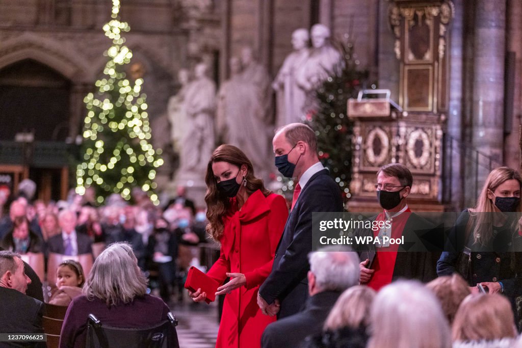 Members Of The Royal Family Attend "Together At Christmas" Community Carol Service