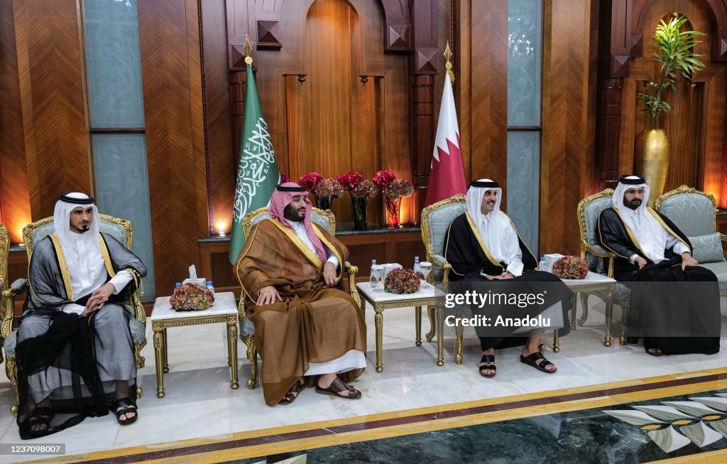 Crown Prince of Saudi Arabia Mohammad bin Salman in Qatar