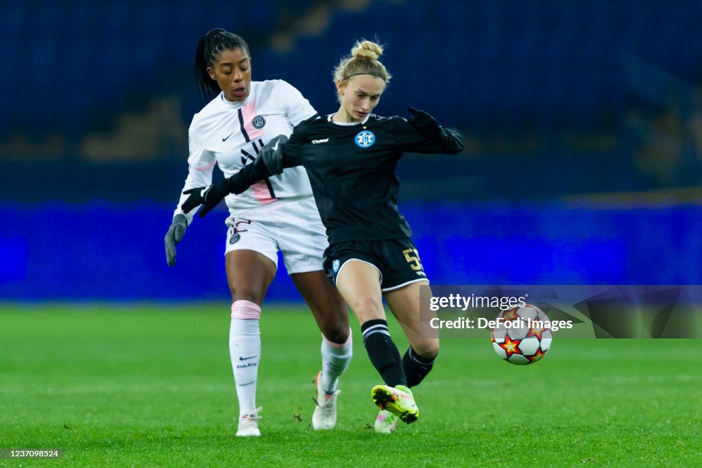 WFC Zhytlobud-1 Kharkiv v Paris Saint-Germain: Group B - UEFA Women's Champions League