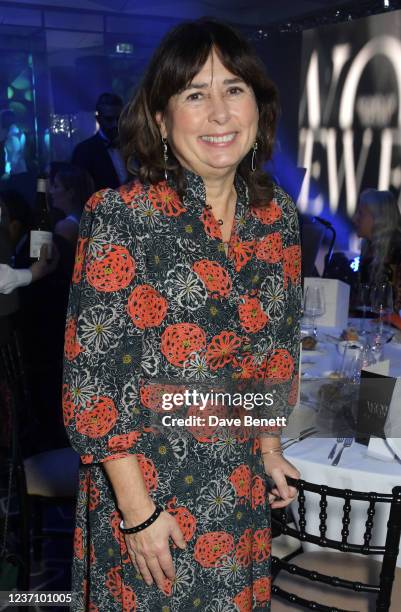 Alexandra Shulman attends the WOTC New Faces Awards 2021 at The Berkeley Hotel on December 8, 2021 in London, England.