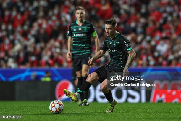 Benjamin Verbic of Dinamo Kiev during the UEFA Champions League group E match between SL Benfica and Dinamo Kiev at Estadio da Luz on December 8,...