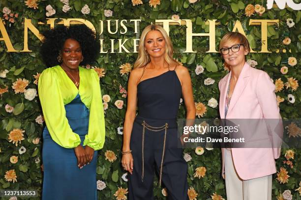 Nana Acheampong, Tess Daly and Jo Elvin attend an exclusive screening of "And Just Like That...", the new chapter of Sex And The City, hosted by Sky...