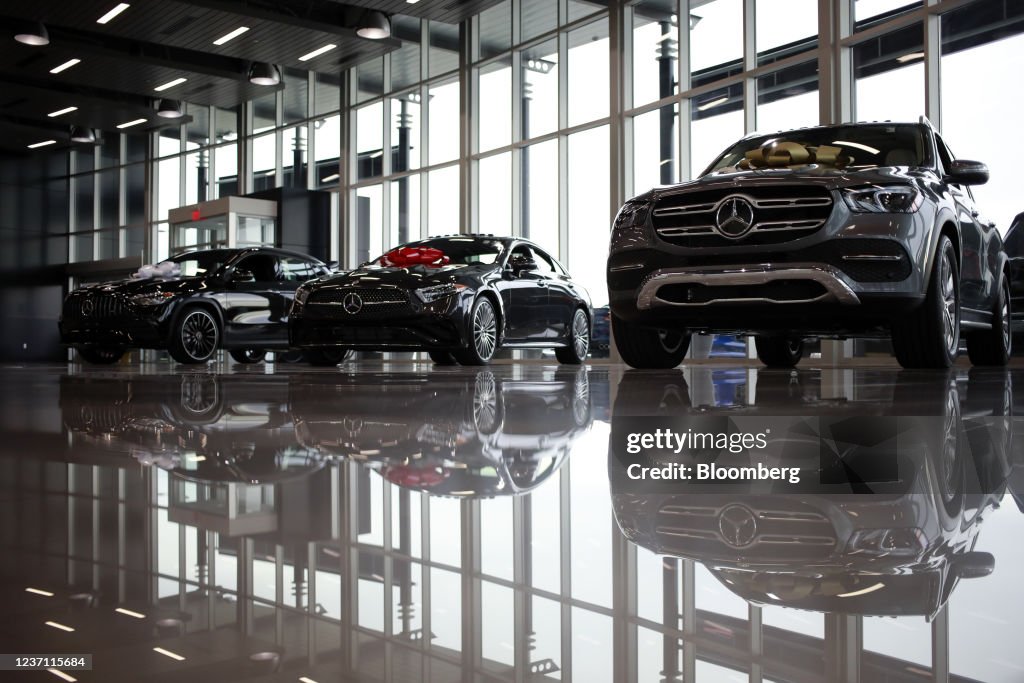 A Car Dealership As October Car Sales And Inventories Rise